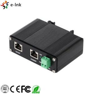 China Poder da montagem da parede/trilho do ruído sobre o prolongamento 10 dos ethernet/100/1000M 24VDC 1A supplier