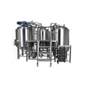 China 7BBL Small Brewery Equipment SUS304 Semi Auto Control System With Steam Heating supplier