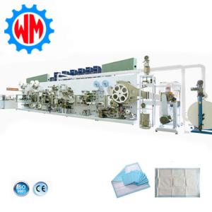China Advanced Customized 350m/min Under Pad Mattress Production Line with Oversea Service wholesale