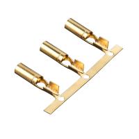China 3.5mm Round Tube Tinned Copper Female Terminal Connectors on sale