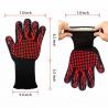 China 932F Extreme Heat Resistant BBQ Gloves BBQ Grill Glove For Cooking Baking wholesale