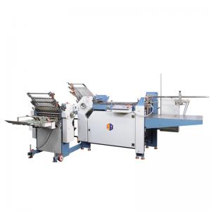 China PLC Controlled Automatic Paper Folding Machine Flexible With Touch Screen Control Interface supplier