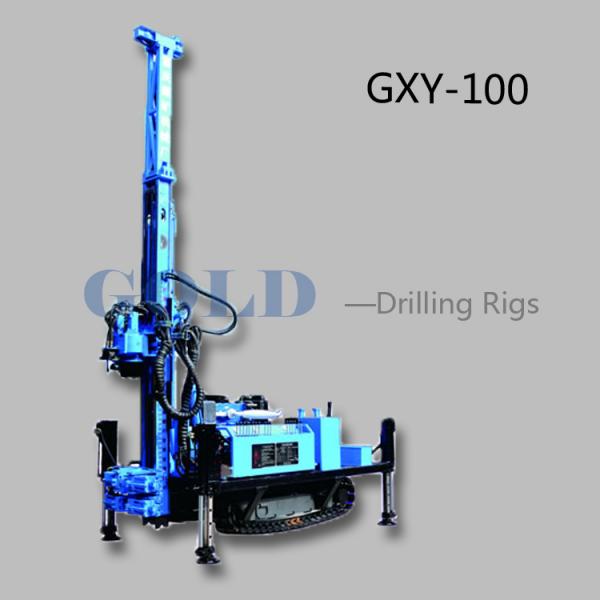 Diesel drilling rig GXY-100 hydraulic drilling rig, diesel drilling machine