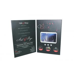 China New idea you never seen lcd screen greeting card full color printing and video playing supplier