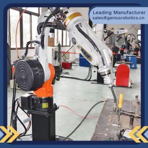 China Electric Drive Auto Robotic Welding Machine Long Lifetime 1400mm Working Reach supplier