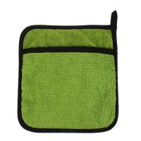 China Thicken Cotton Terry Cloth Coaster Hot Pad Holders Heat Resistant Kitchen Baking on sale