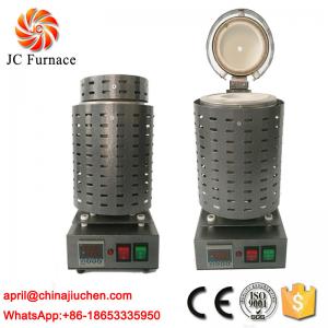 China JC Industrial Electrical Mini Small 1-4kg Gold Melting Furnace for Sale wholesale