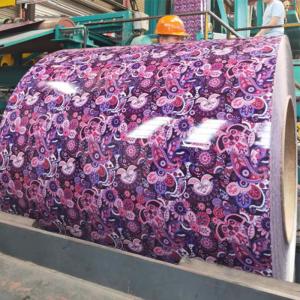 China Glossy Color Galvanized Steel Coil Coated Aluzinc Sheet Ppgi Prepainted supplier