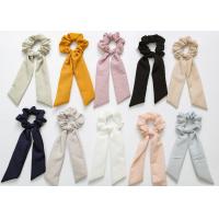China Japan Korea streamer headband solid color knot tassel head ring hair accessories manufacturers wholesale on sale