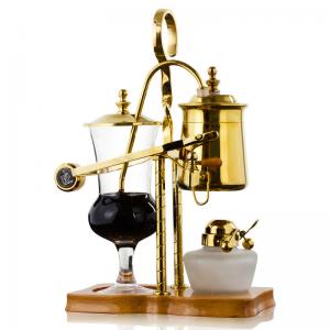 China Gold Belgium Royal Syphon Coffee Maker Belgium Family Balance Siphon supplier