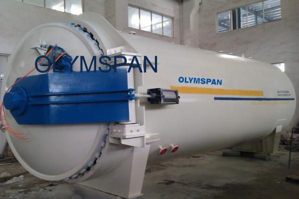 Industrial Autoclave For Block Brick Making Plant