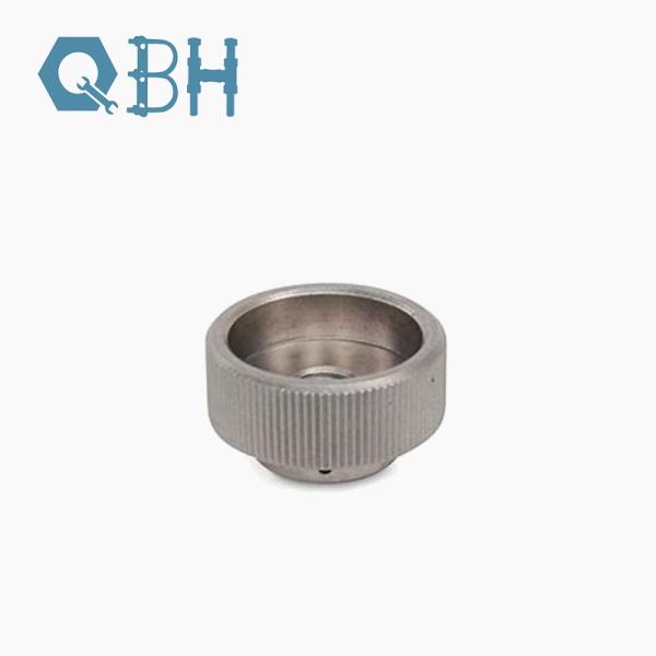 China DIN6303 Half Thread Round Nuts Hardware Knurled Nuts wholesale