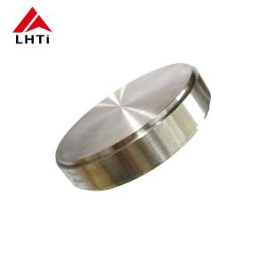 ASTM B381 Titanium Target Pure Ti Coating Sputtering Material Dia 2'' 3'' 4''