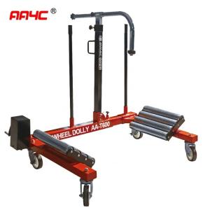 AA4C  car tires dolly   tire mover tire carrier China made  wheel dolly (gear box)  Dual wheel dolly AA-T600