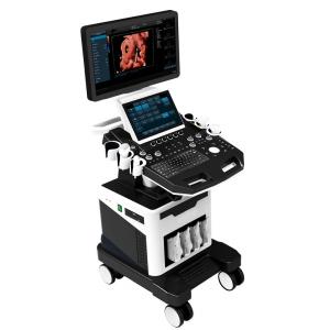 3D 4D 5D Color Doppler Ultrasound Trolley Ultrasound Scanner For OB GYN