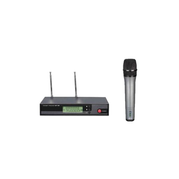 China Single Channel UHF Wireless Microphone System with Digital LED supplier