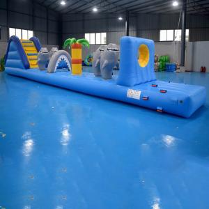China Custom Inflatable Water Sport /  Pool Inflatable Water Obstacle Course supplier
