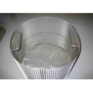 China ASTM AISI 2 To 2000 Micron SS Mesh Filter Basket SS302 supplier