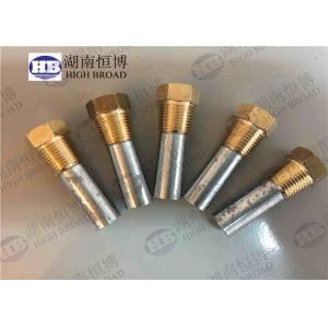 China ASTM B418-95 Water Heater Anode Rod Complete Zinc Pencil Anode For Marine Engine supplier