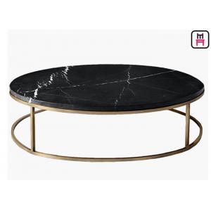 China Low Elegant Round Coffee Tables , Custom Corrosion Resistance Low Tables For Living Room supplier