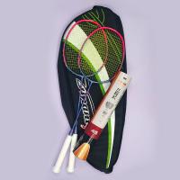 China                  Badminton Set Full Graphite Carbon Fiber Badminton Racket with Hybrid Shuttlecocks Set              on sale