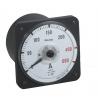 Round Panel Mount Ammeter , Analog Current Panel Meter Moving Coil Structure