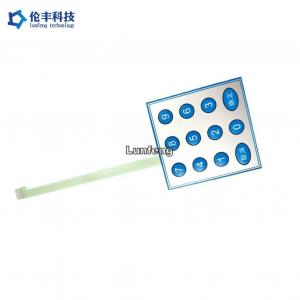 China Autotype F150 Key Membrane Switch Prototype 2.54mm Pitch Connector supplier