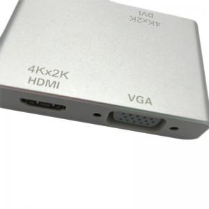 China Type c to usb3.0 , hdtv ,  dvi , vga(24+5) adapter for mobile phone, computer and TV Multi-purpose converter supplier