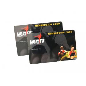 4C Offset Printing PVC Credit Card / Fitness Club Membership Cards