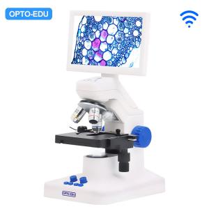 China OPTO-EDU A33.5130 7' LCD Microscope 8MP Caméra vidéo 1080p HDMI/WiFi/USB Portable Design supplier