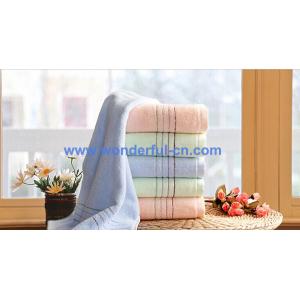 High quality 100% cotton dobby striped cotton towel wholesale