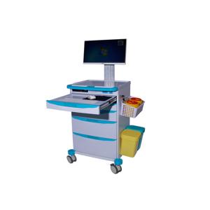 China Mobile Medical Cart Trolley Drug Trolley For Laptop Dialysis  (ALS-WT04) supplier