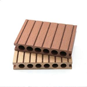 China WPC Building Deck Material Laminate Wood Plastic WPC Composite Decking wholesale