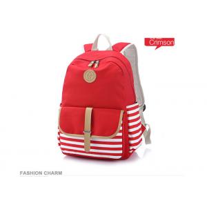 Teens Girls USB Charger Lightweight School Backpack Canvas Polyester Lining