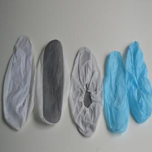 China PP Disposable Shoe Cover Anti Skid Disposable Footwear Non Woven Waterproof supplier