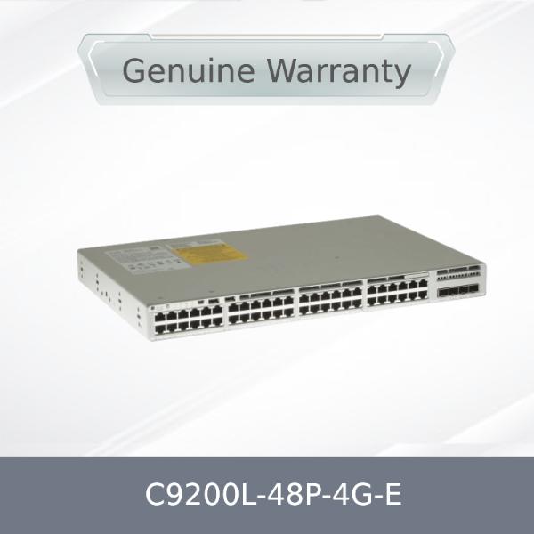 C9200L-48p-4G-E Network Switch New and Original 9200L 48-Port Poe 4 1g SFP Uplink Switch
