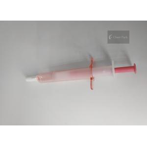 Plastic Disposable 2 Ml Syringe 75mm Length For Mask Essence  , Free Sample