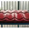 Red Coloured Corrugated Roofing Sheets , Ornament GI Colour Coated Roofing