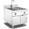 China Stainless Steel Buffet Counter Food Cooking Stove Electric Bain Marie Food Warmer With Cabinet wholesale