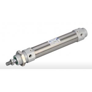 Round Stainless Steel Mini Air Cylinder CRDSW Type With Bore 32 - 63mm