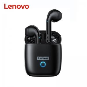 Black White TWS Wireless Earbuds 20Hz Lenovo LP50 Deep Bass Sound