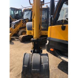 Komatsu Mini PC55MR Used Excavator Machine 0.25m3 Bucket 2015 Year Yellow Color