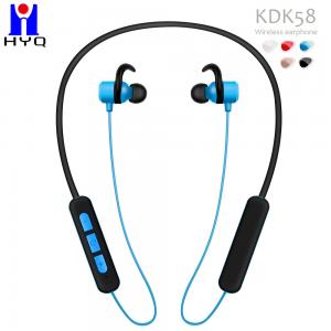 15m Remote Connection EDR Neckband Bluetooth Headset With Ear Hooks