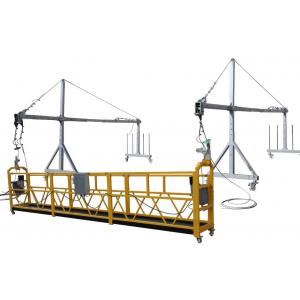China Bahrain steel ZLP630 suspended access platform window glass cleaning equipment supplier