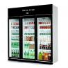 China Glass Door Commercial Display Freezer Drinks Fridge Chiller High Capacity Cabinet wholesale