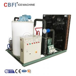 China Fresh Water Salt Water Small Flake Ice Machine / Ice Machine Restaurant supplier