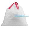 China Drawstring Trash Bags On Roll Disposable Bag In Compostable, Eco-Friendly Roll Drawstring Compostable Biodegradable Garb wholesale
