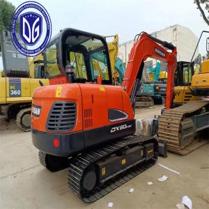 China DX60E-9C Used Doosan 6 Ton Excavator Hydraulic Machine With Exceptional Quality supplier
