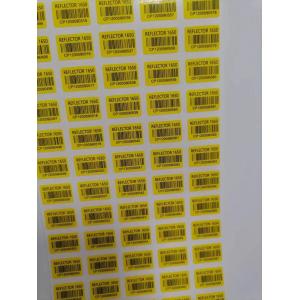 Extra Small Size Adhesive Barcode Labels For Electronic Components Circuit Board