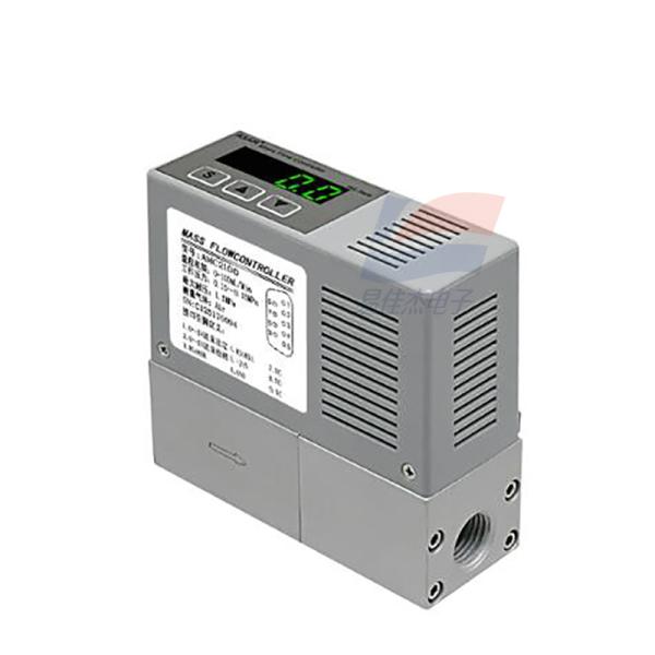 YJJ AMC2100 Pantalla digital MFC Controlador de flujo de masa de gas Sensor de flujo de oxígeno aire nitrógeno
